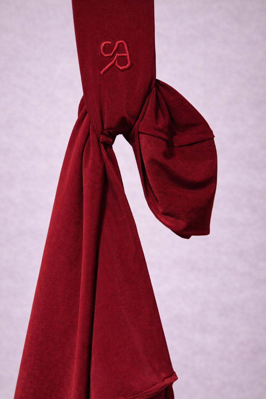 Essential line - Velours grenat