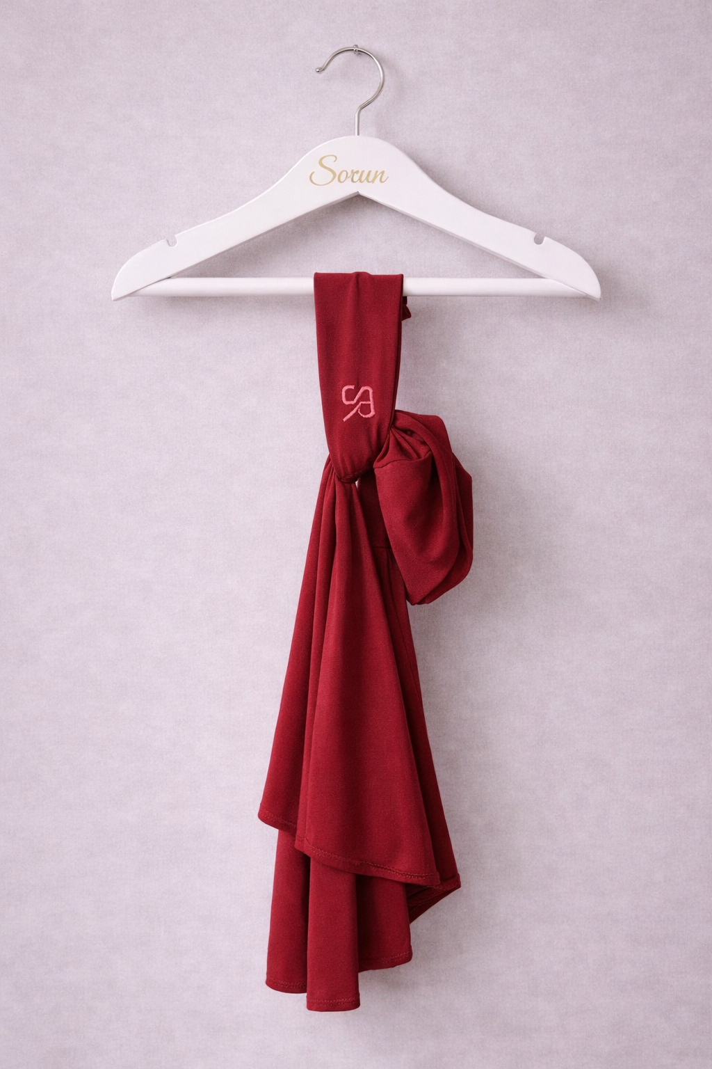 Essential line - Velours grenat