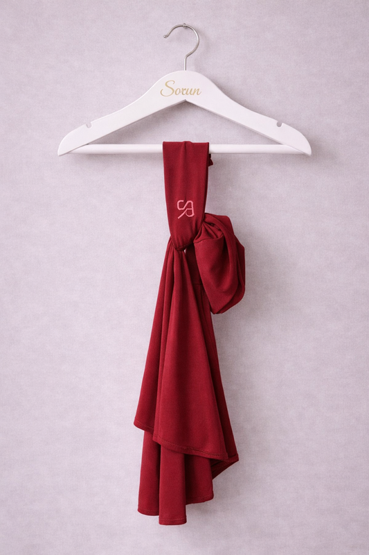 Essential line - Velours grenat